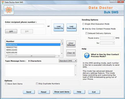 Bulk SMS software