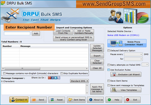 Mobile Bulk SMS Software
