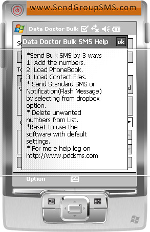 Pocket PC SMS Software