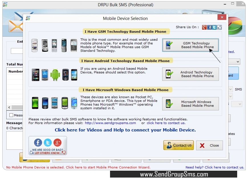 DRPU Bulk SMS Software - Professional Edition