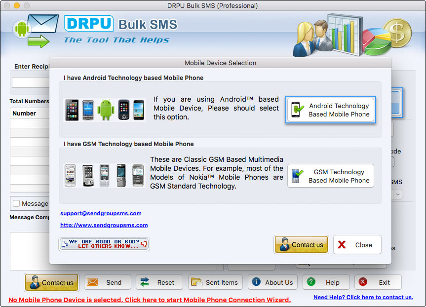 Mobile Device Selection