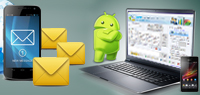 Step by step guide to send bulk messages from android phone via PC