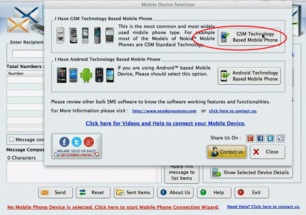 Mobile Device Selection