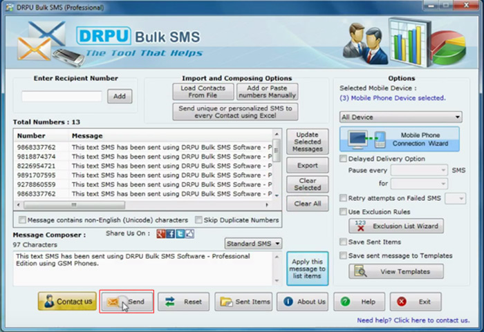Send Bulk SMS Send Bulk SMS