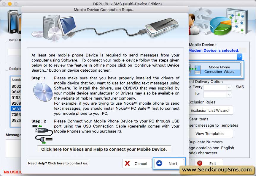 Connect GSM Phones to the Computer