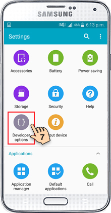 Enable USB debugging mode on Samsung Galaxy S5 - Tech Tips