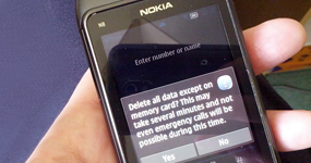 Nokia N8 Hard Reset