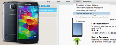 Reinstall galaxy s5 drivers